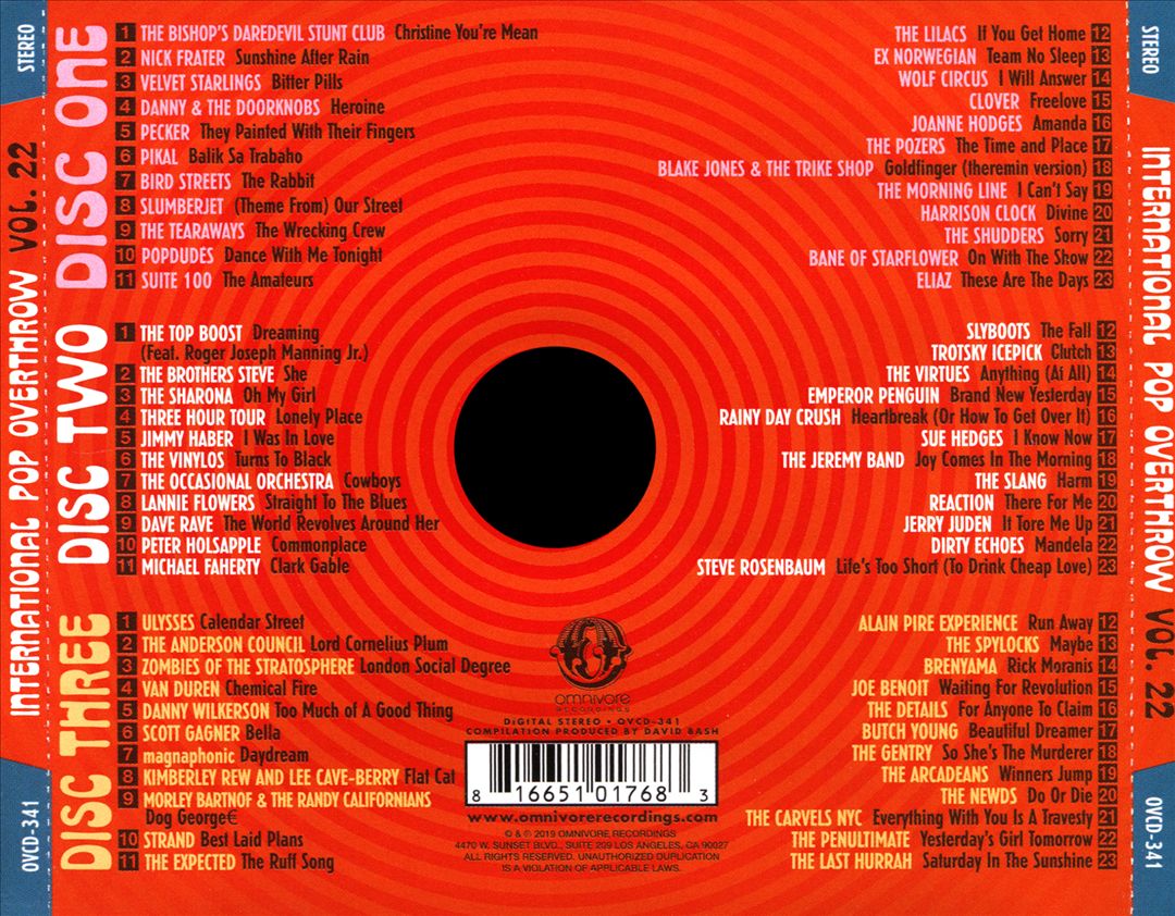 International Pop Overthrow, Vol. 22 cover art