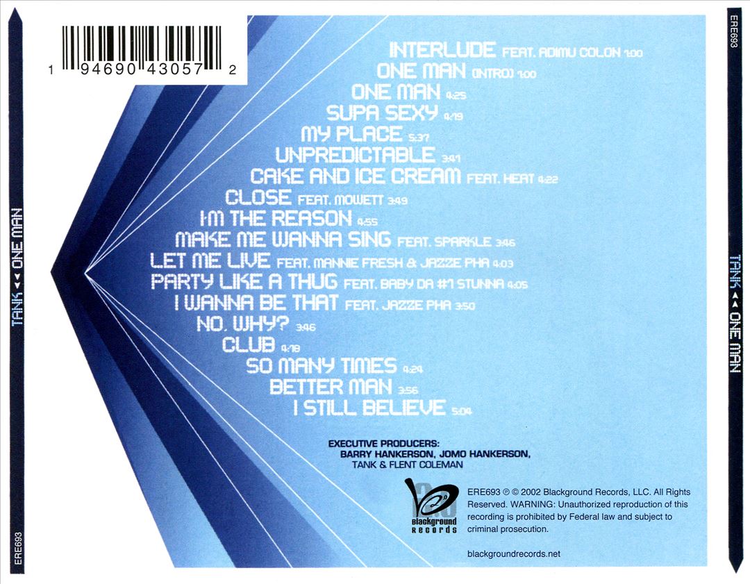 One Man cover art
