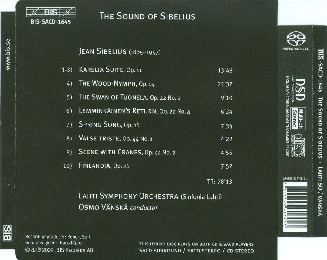 Sound of Sibelius cover art