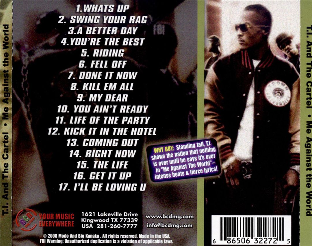 Me Against the World cover art