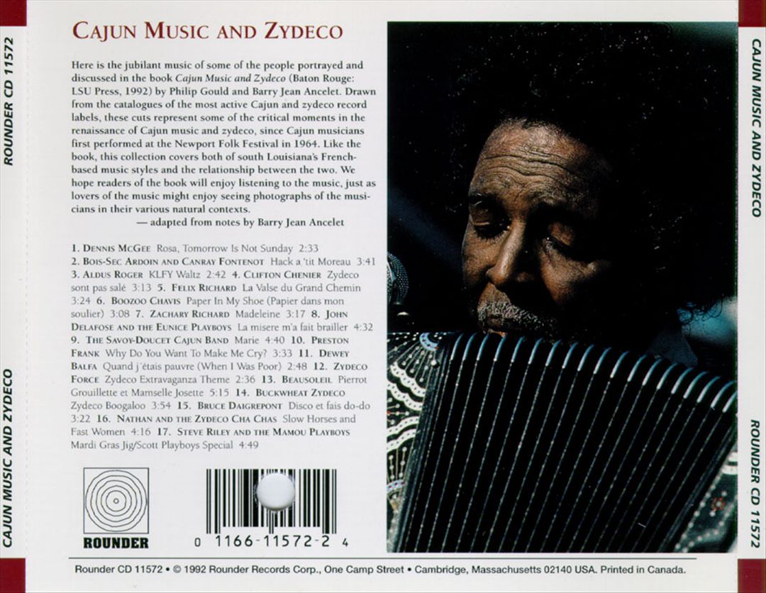 Cajun Music & Zydeco cover art