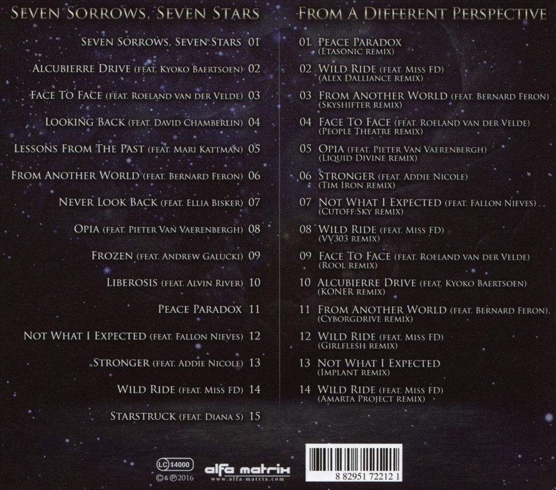 Seven Sorrows, Seven Stars cover art