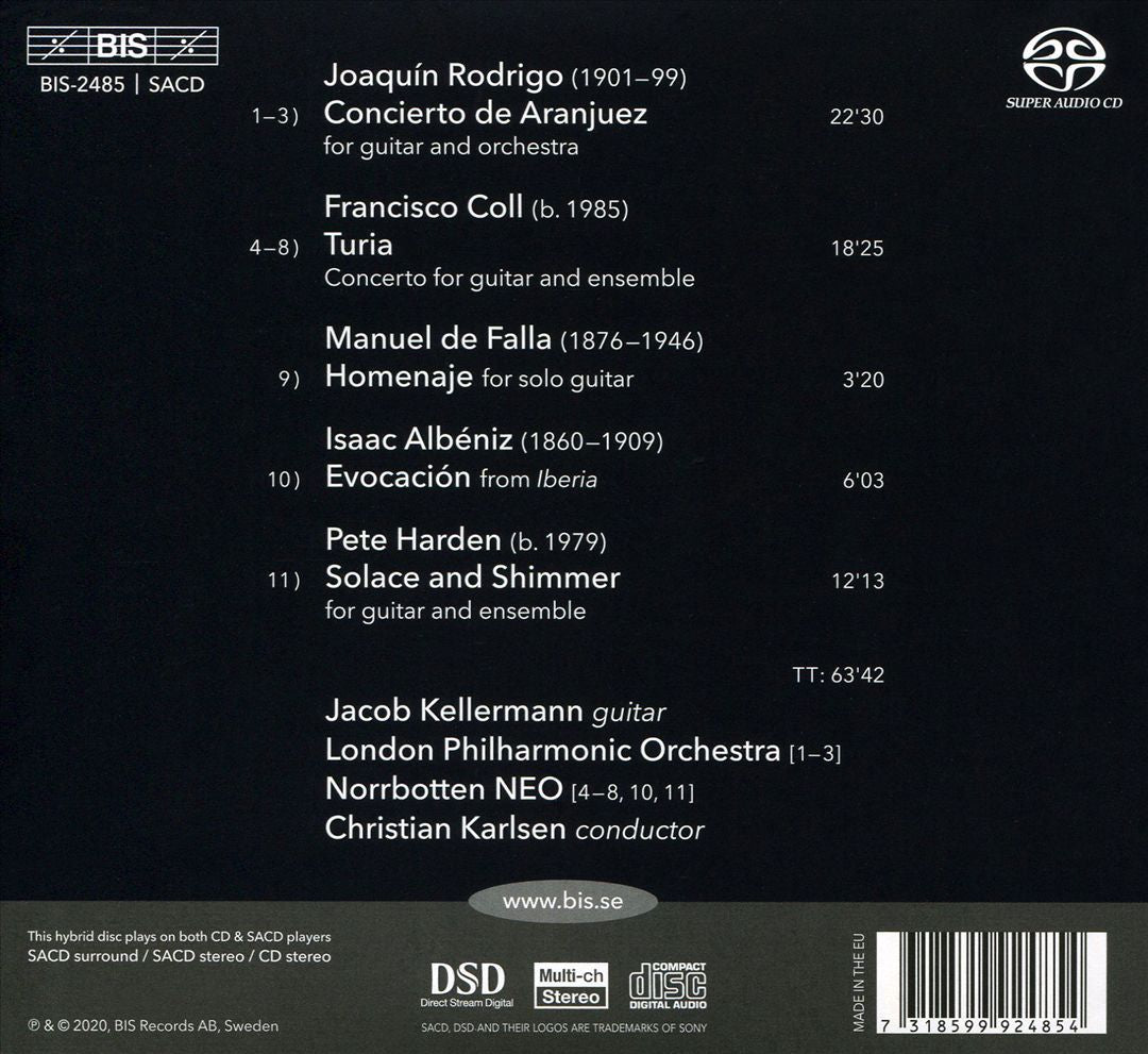 Joaquín Rodrigo: Concierto de Aranjuez cover art