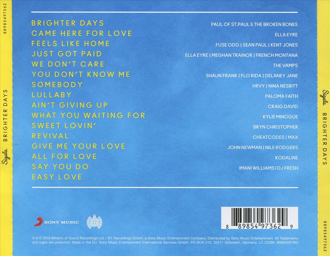 Brighter Days cover art