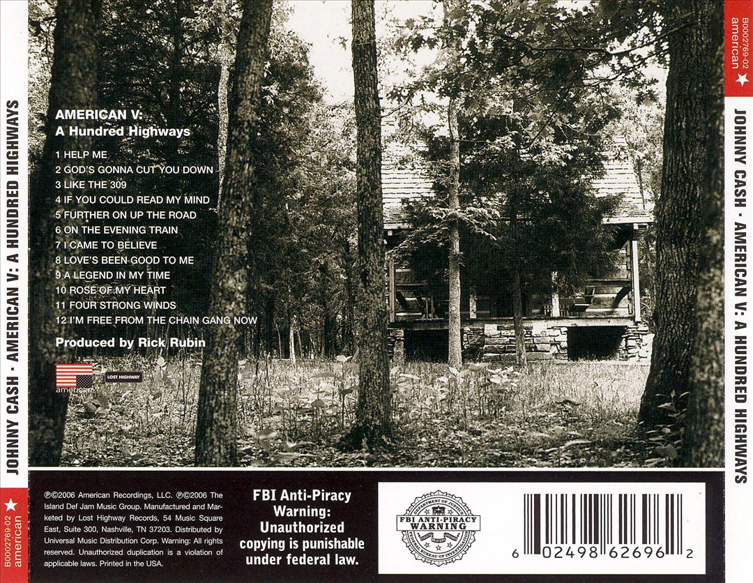 American V: A Hundred Highways cover art