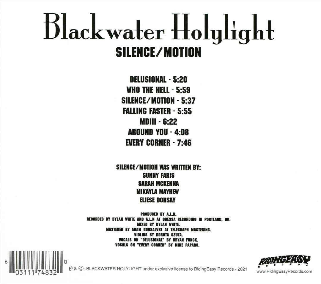 Silence/Motion cover art