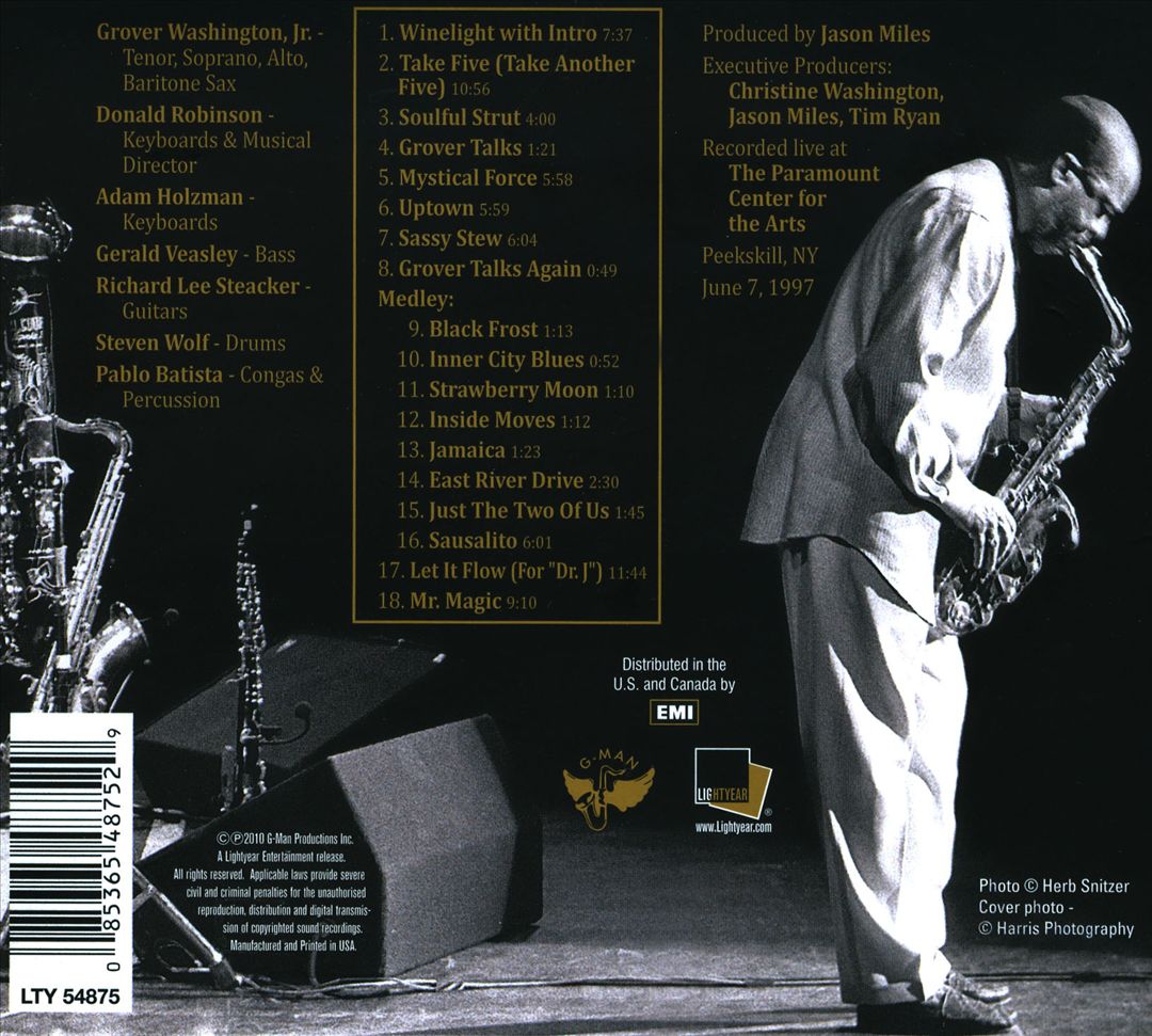Grover Live cover art