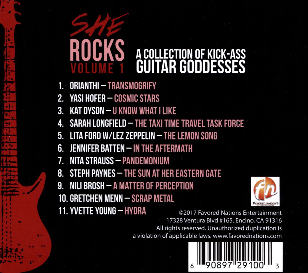 She Rocks, Vol. 1 cover art