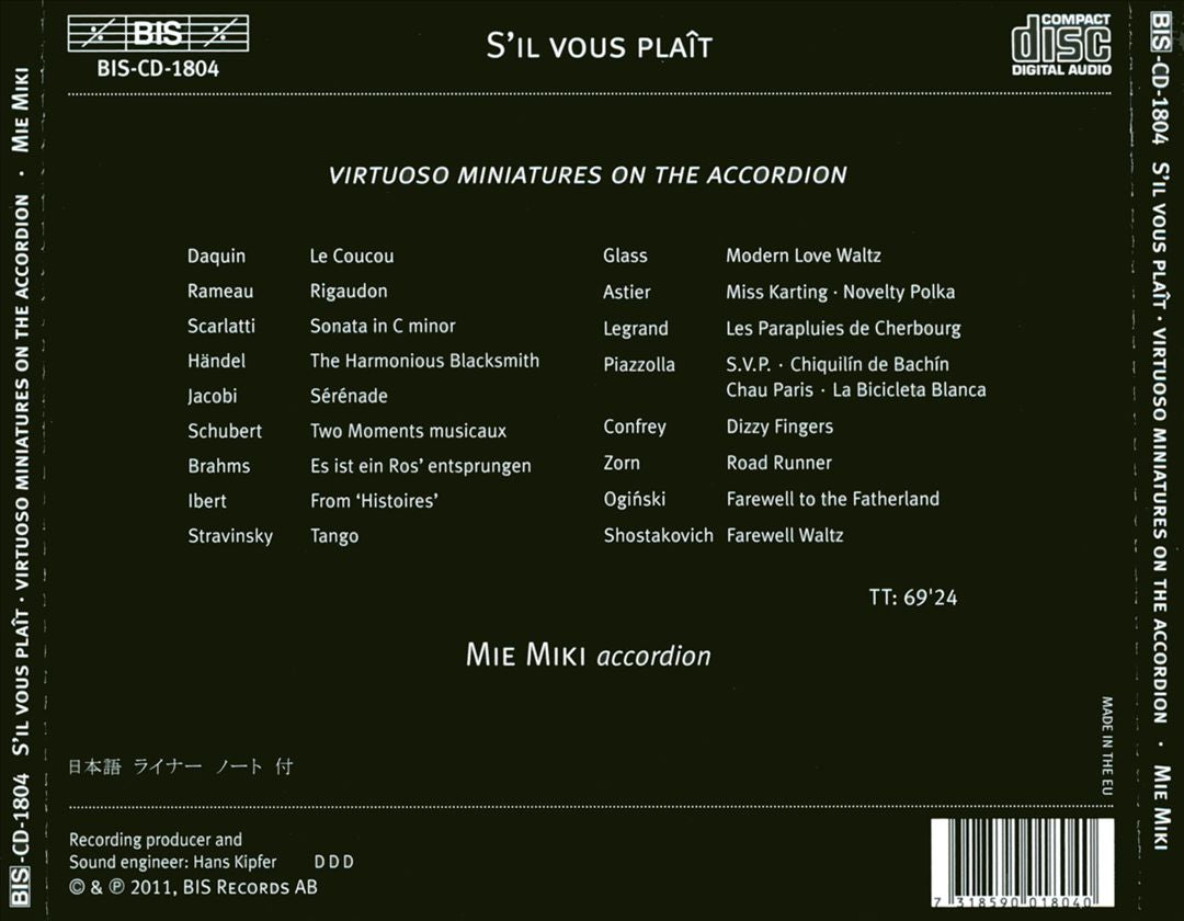 S'il Vous Plaît cover art