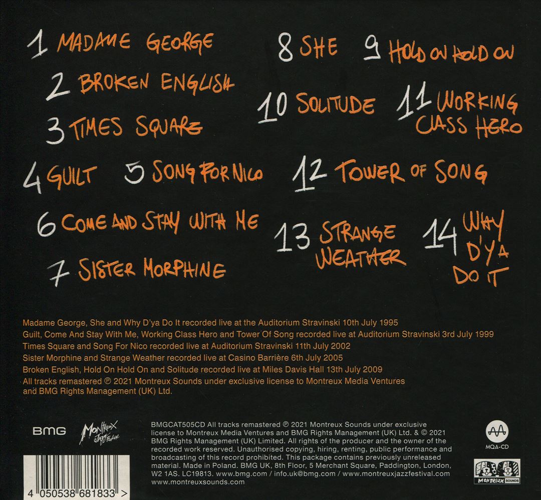 Montreux Years cover art