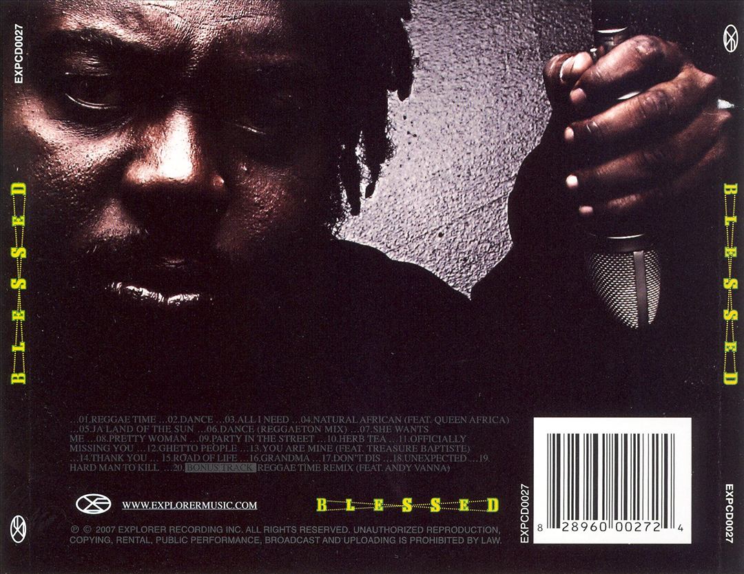 Blessed cover art