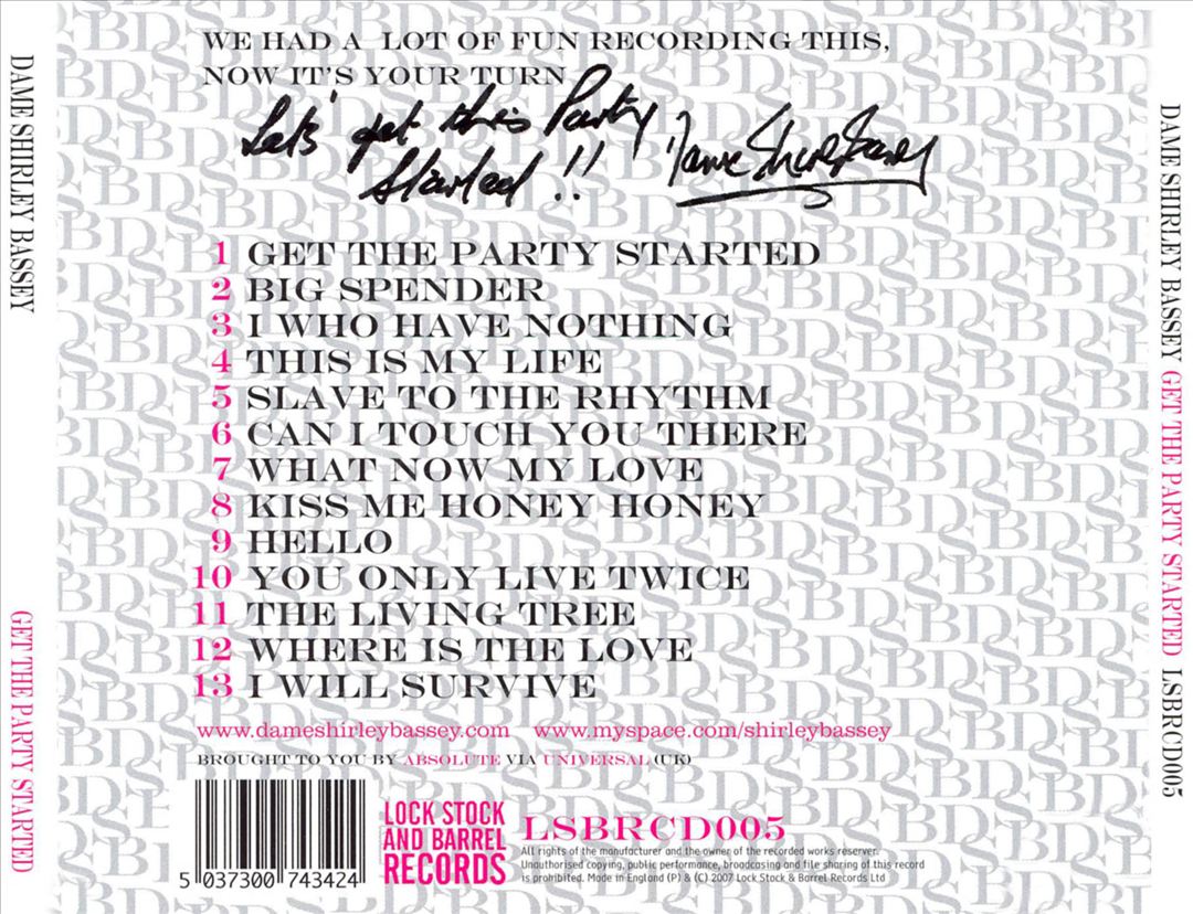 Get the Party Started cover art
