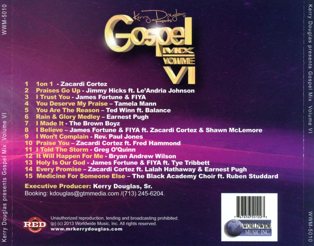 Kerry Douglas Presents Gospel Mix, Vol. 6 cover art