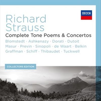 Richard Strauss: Complete Tone Poems & Concertos cover art