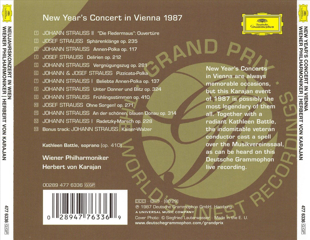 New Year's Concert in Vienna cover art