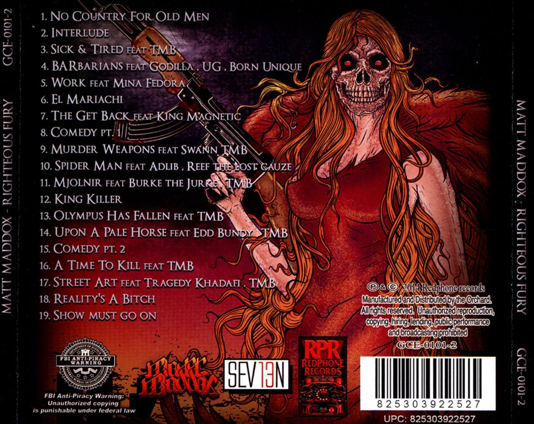 Righteous Fury cover art