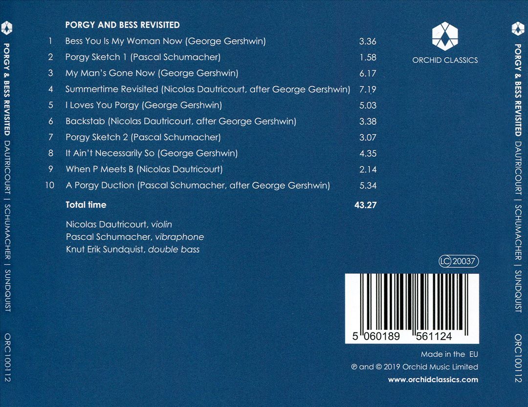 Porgy & Bess Revisited cover art