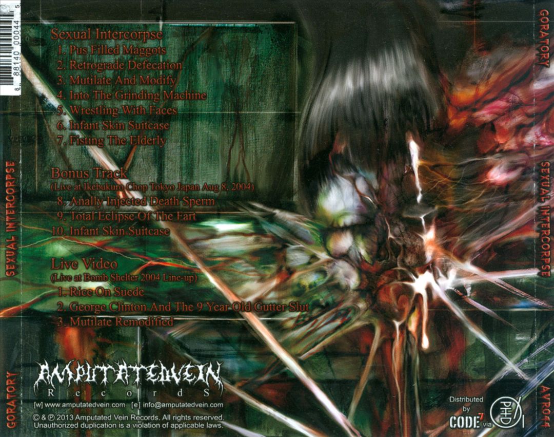Sexual Intercorpse cover art