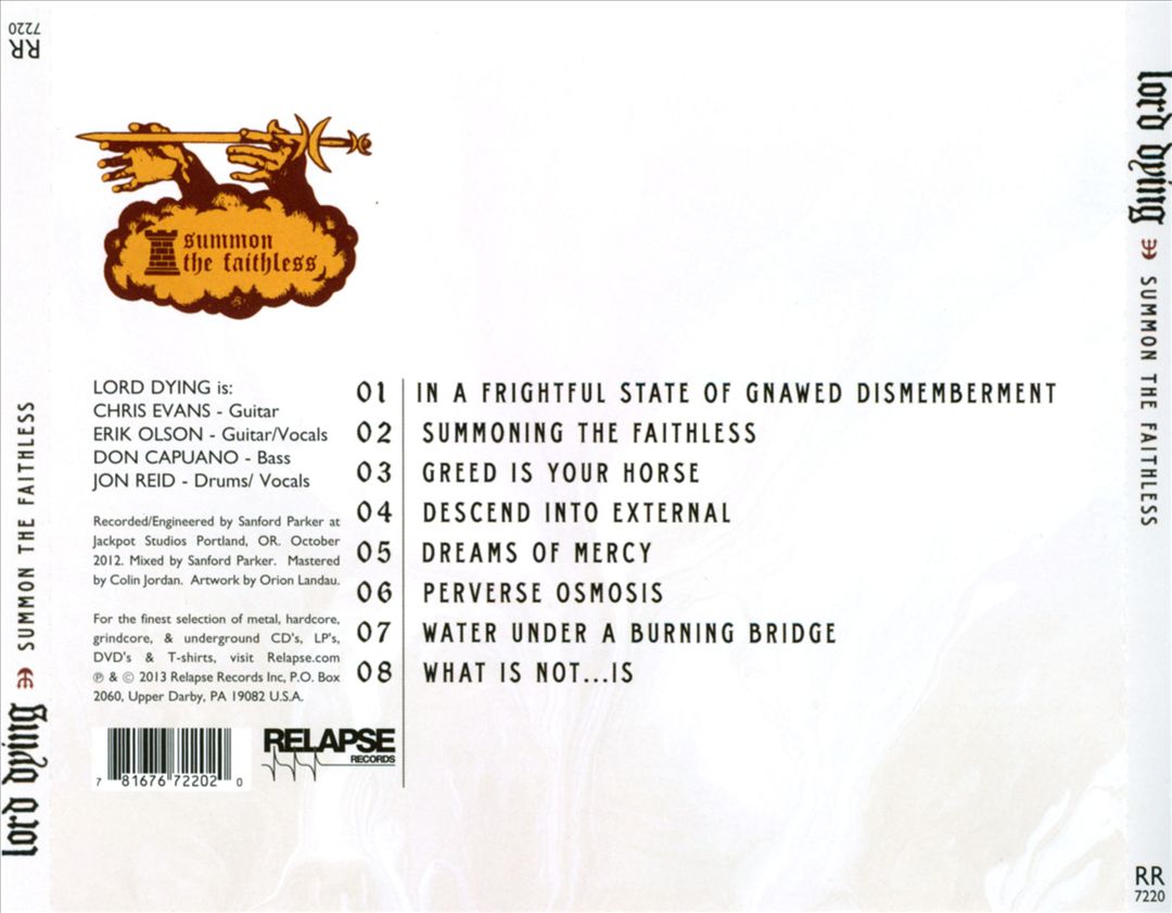 Summon the Faithless cover art