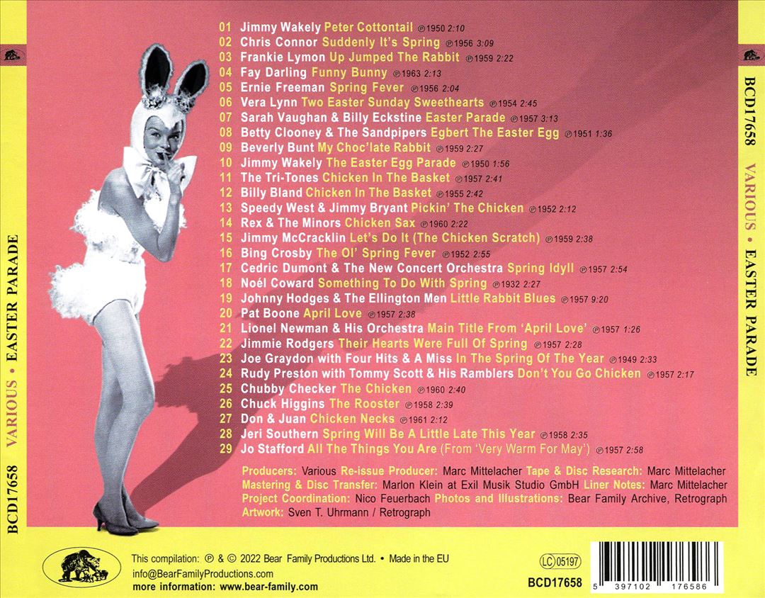 Easter Parade: 29 Easter Eggs for the Springtime Basket cover art