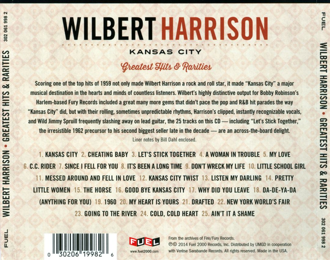 Kansas City: Greatest Hits & Rarities cover art
