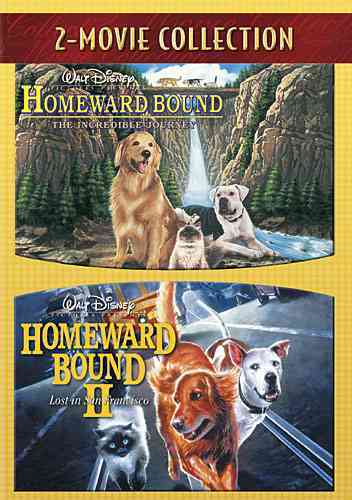 Homeward Bound: The Incredible Journey/Homeward Bound II: Lost in San Francisco cover art