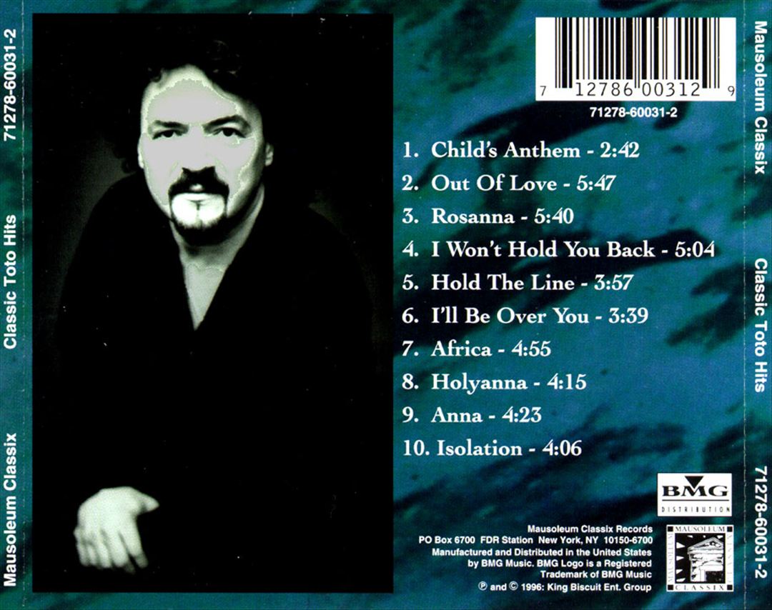 Classic Toto Hits cover art