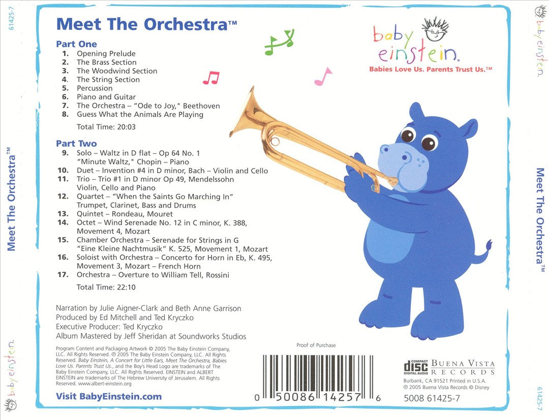 Baby Einstein: Meet the Orchestra cover art