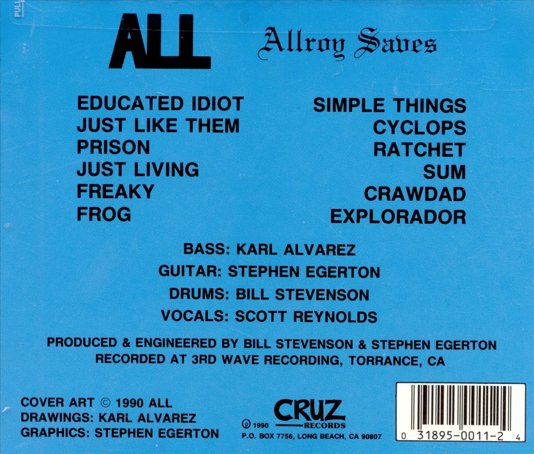 Allroy Saves cover art