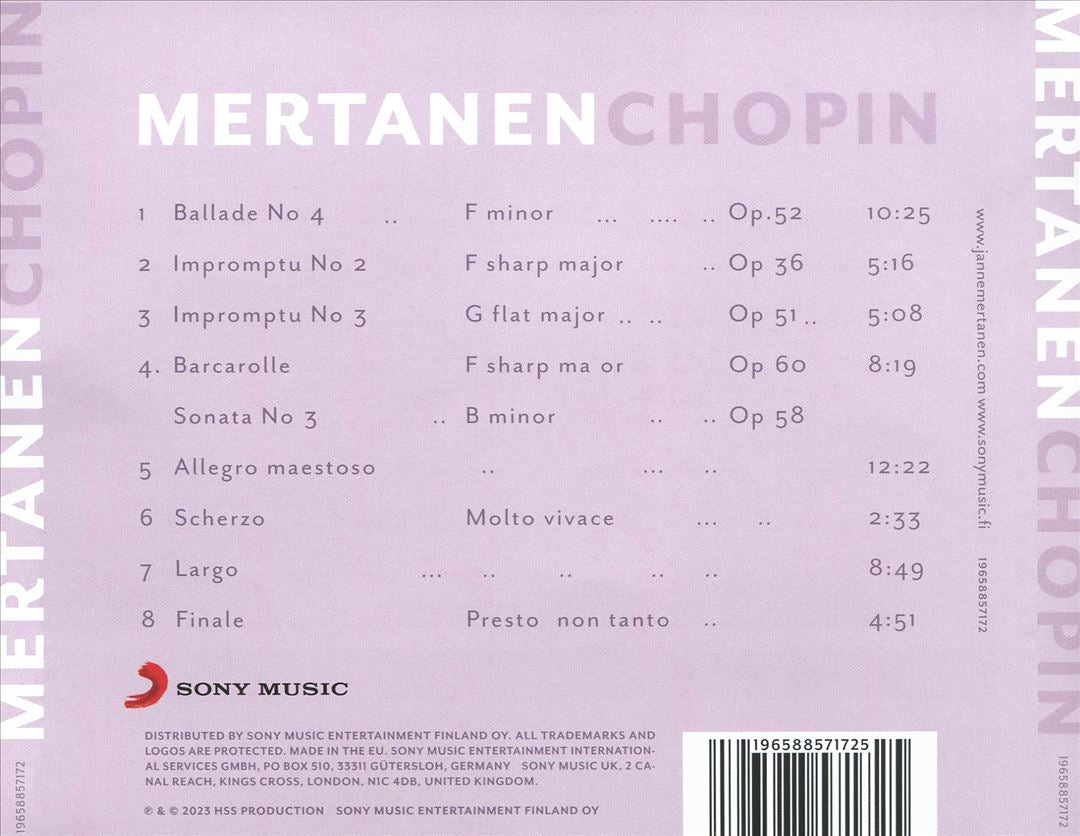 Chopin cover art