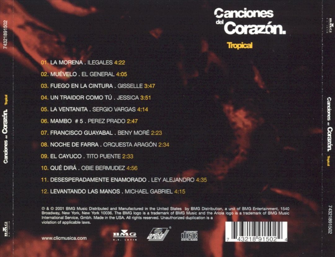 Canciones Del Corazon: Salsa cover art