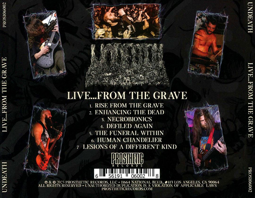 Live... From the Grave cover art