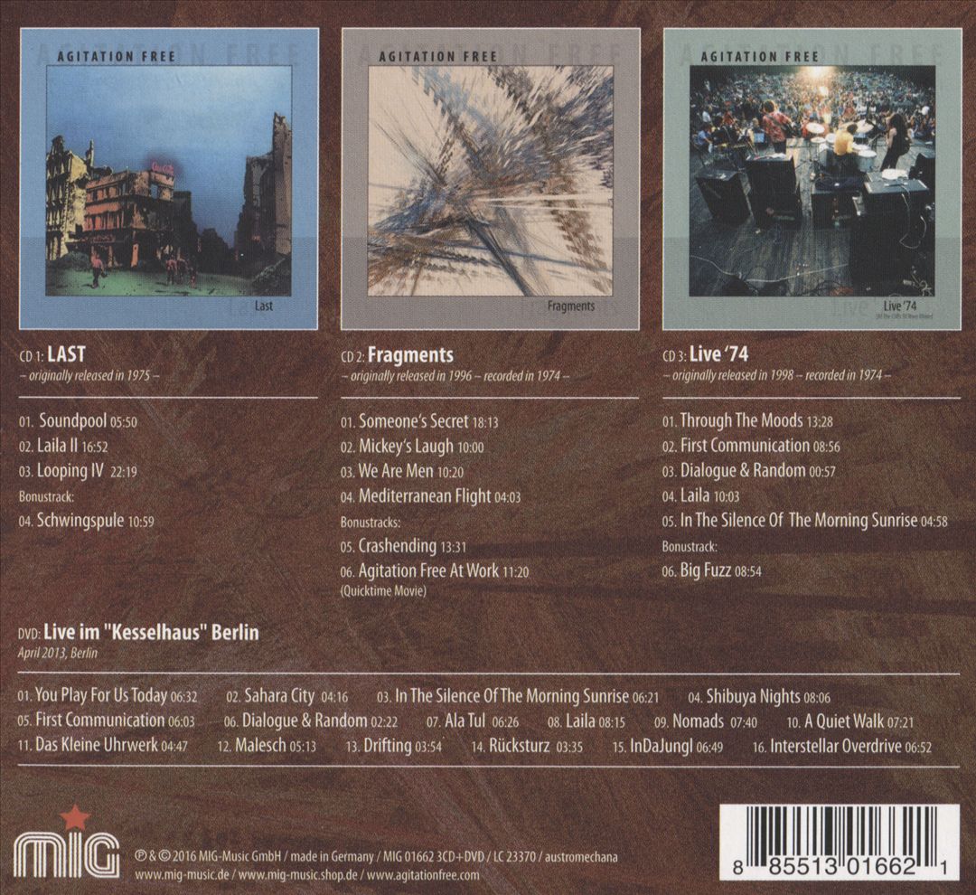 Last/Fragments/Live ’74 cover art