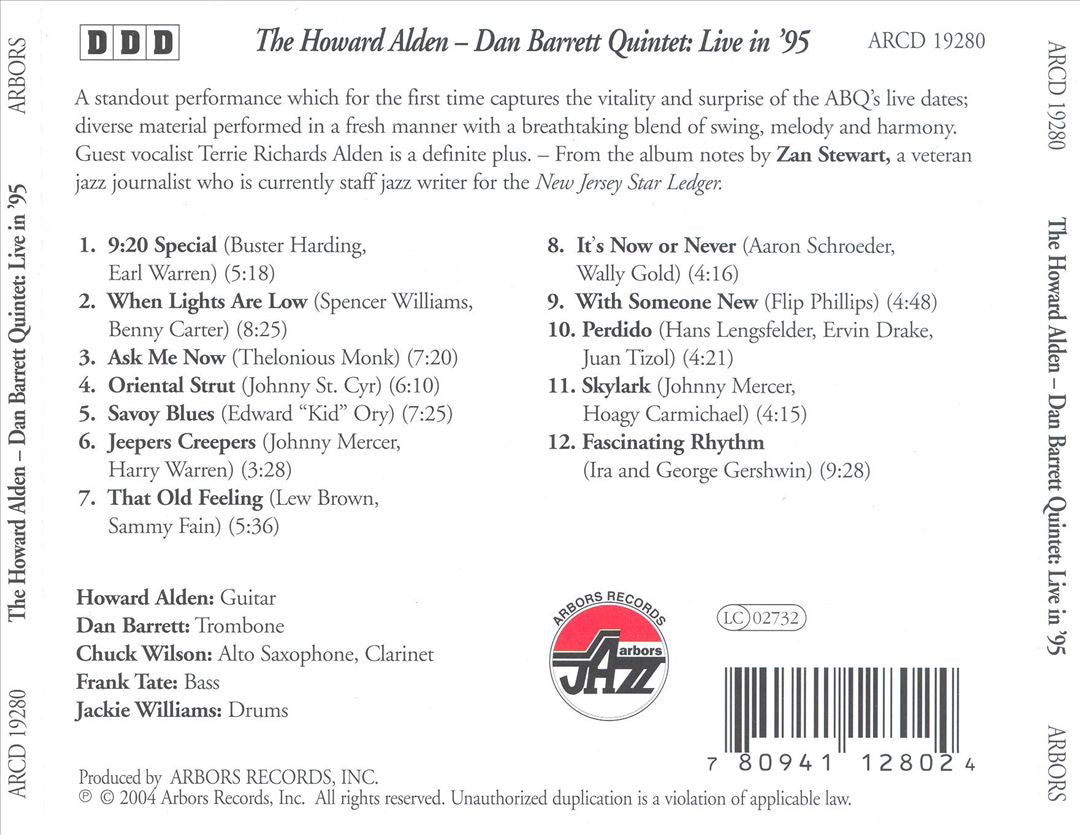 Live in '95 cover art