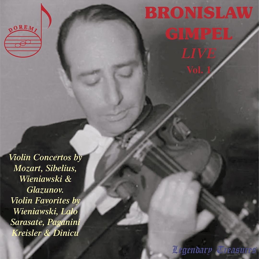 Bronislaw Gimpel Live, Vol. 1 cover art