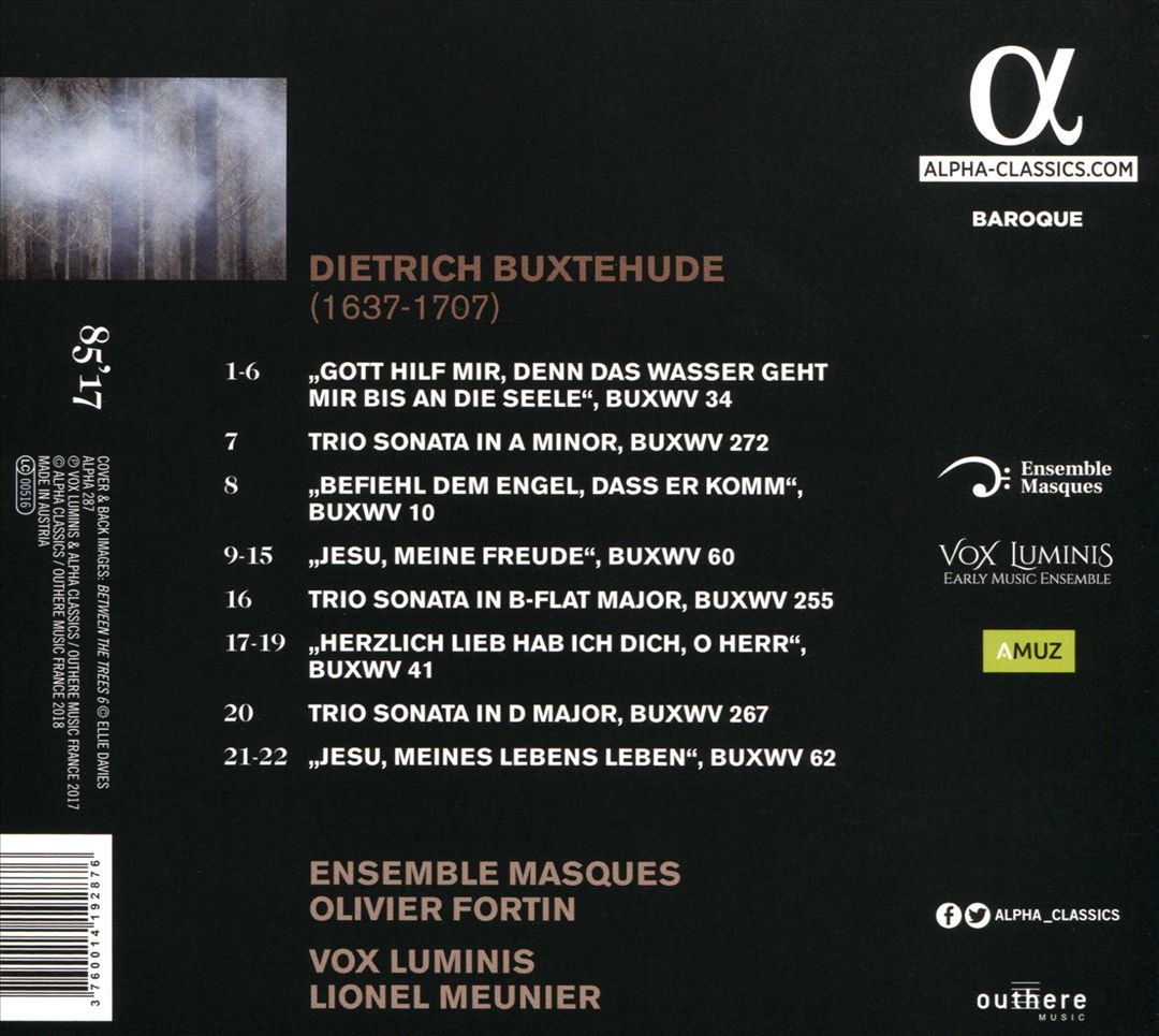 Buxtehude: Abendmusiken cover art