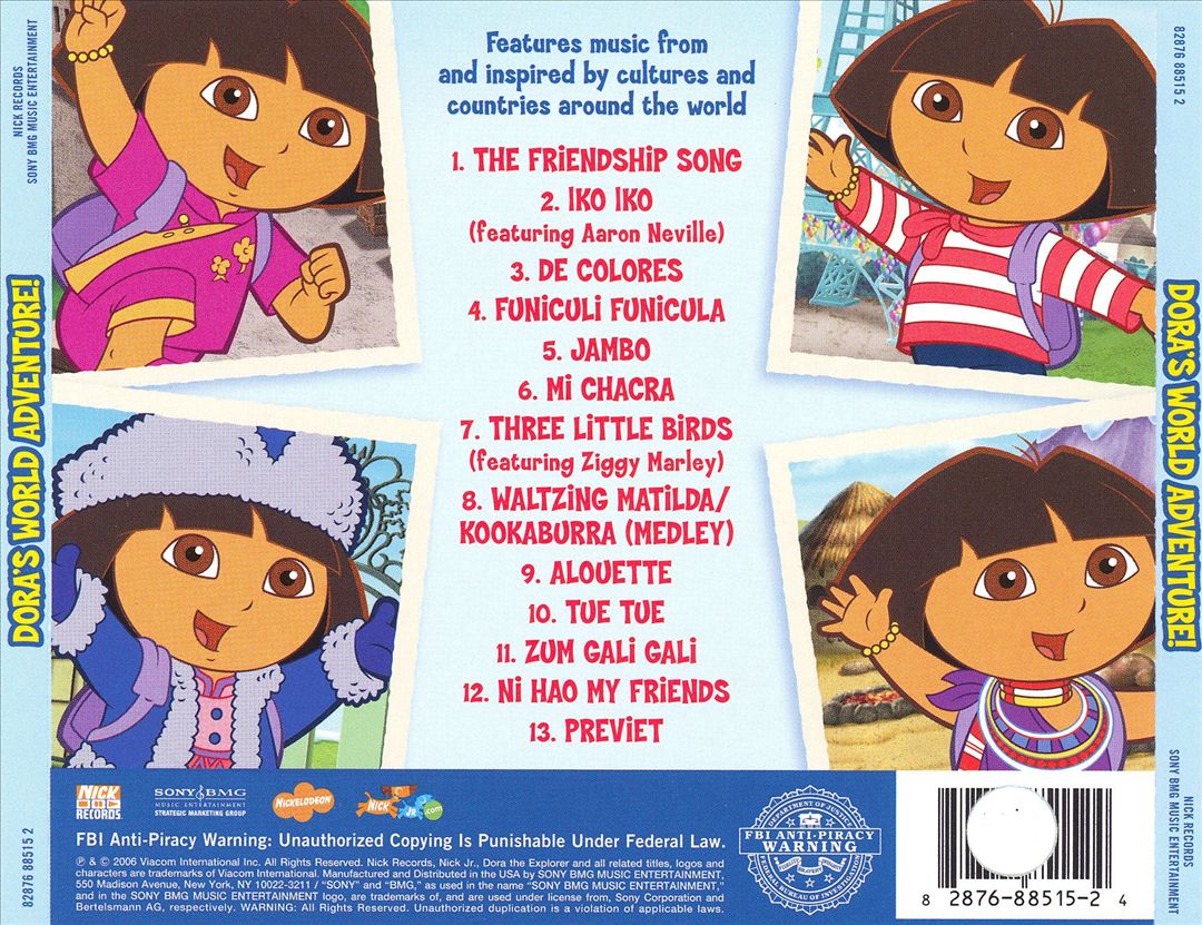 Dora's World Adventure cover art