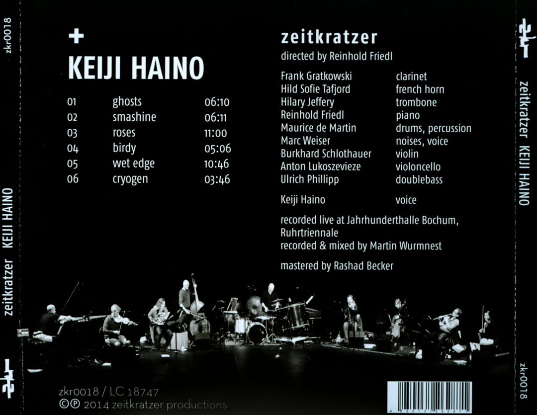 Zeitkratzer + Keiji Haino cover art