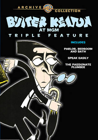 Buster Keaton at MGM Triple Feature cover art