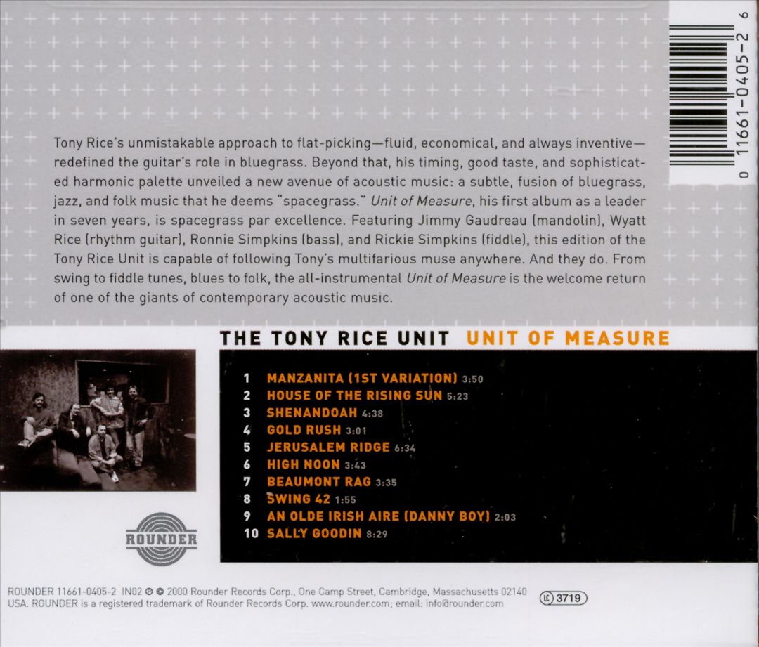 Unit of Measure cover art