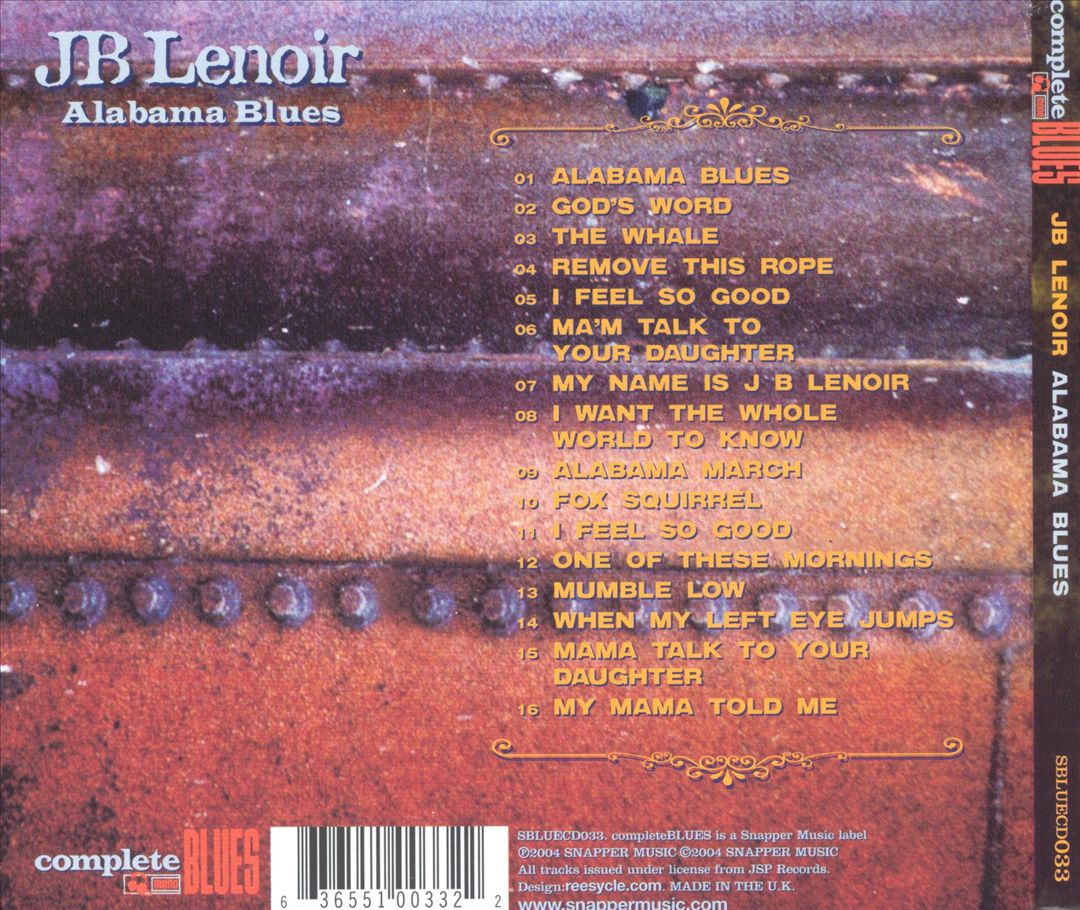 Alabama Blues: Rare and Intimate Recordings from the Tragically Short Career of the Gre cover art