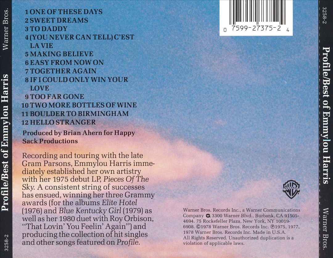 Best of Emmylou Harris cover art