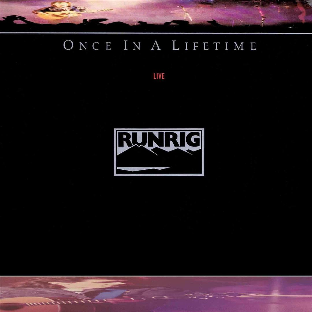 Once in a Lifetime: Live cover art