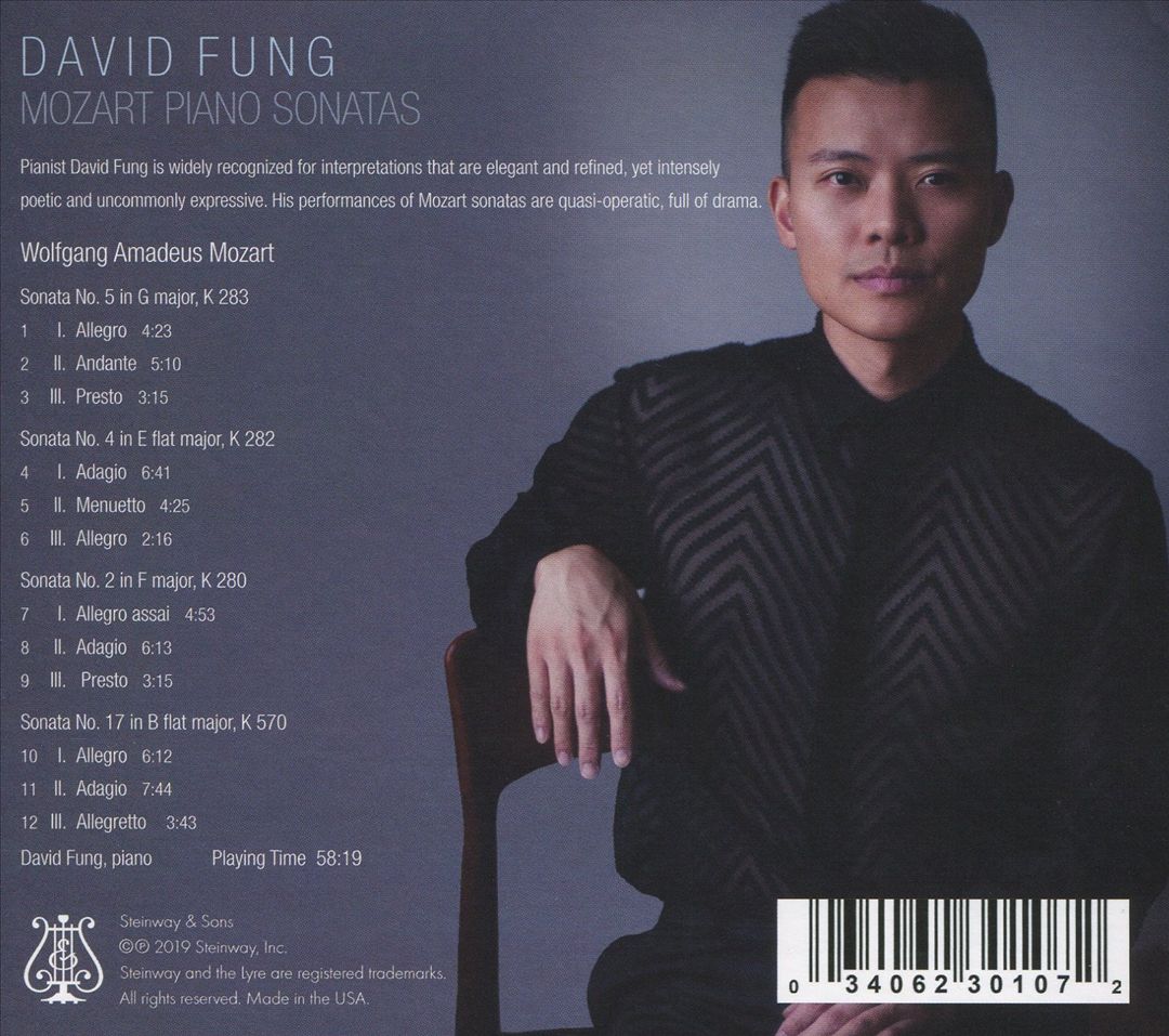 Mozart: Piano Sonatas No. 5, No. 4, No. 2, No. 17 cover art