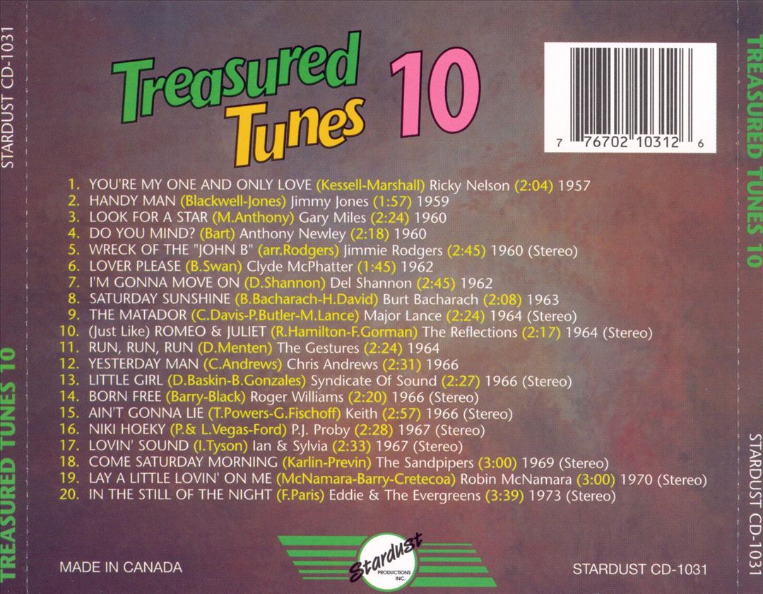 Treasured Tunes, Vol. 10 cover art