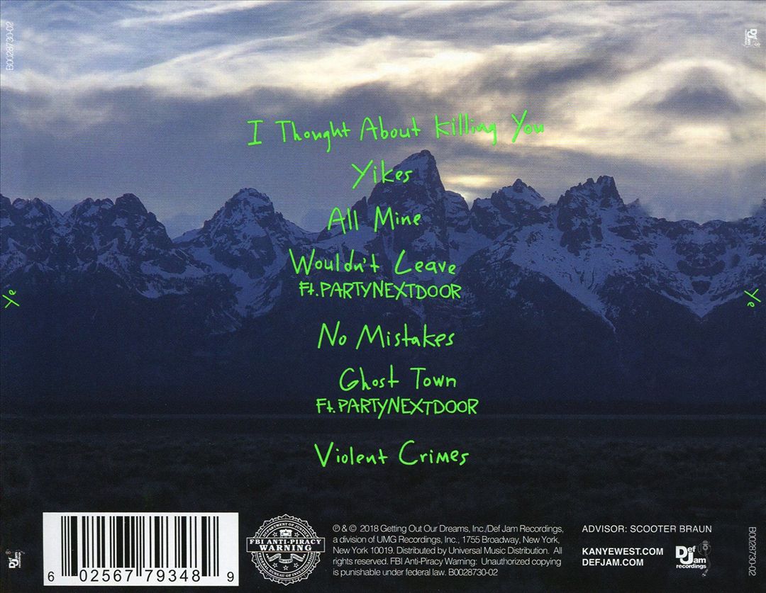 Ye cover art