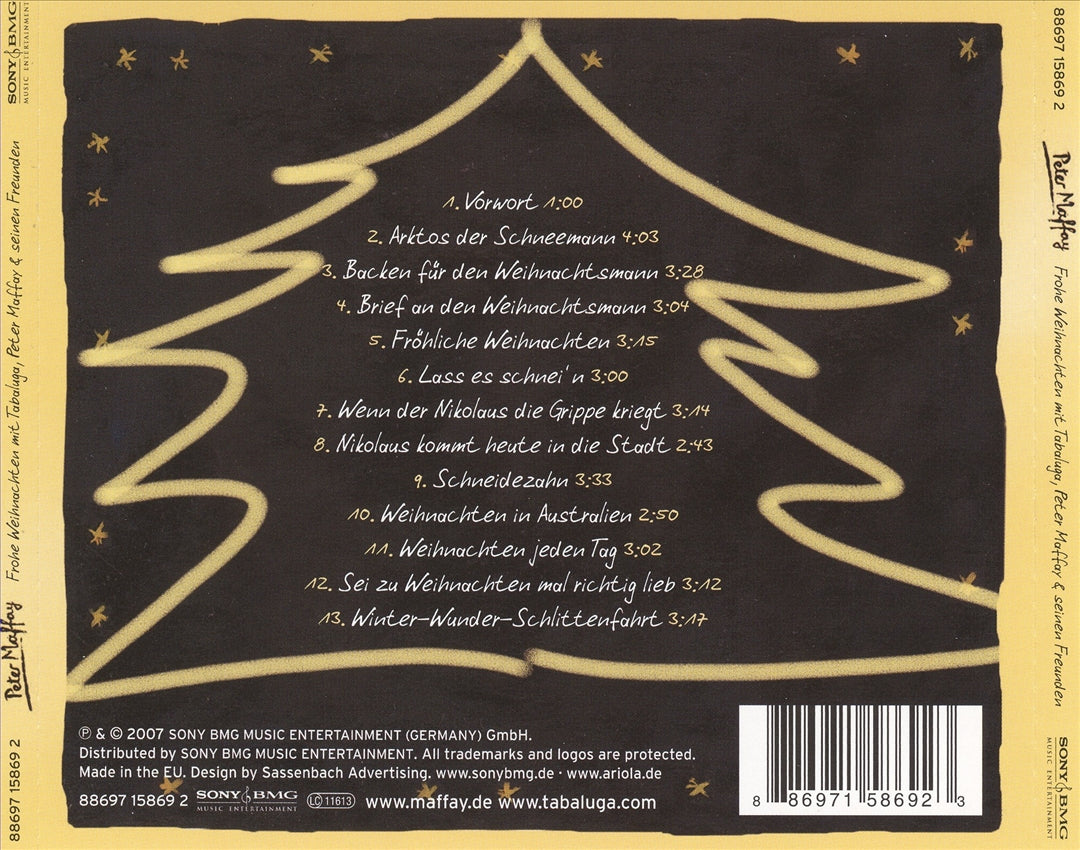 Frohe Weihnachten mit Tabaluga cover art