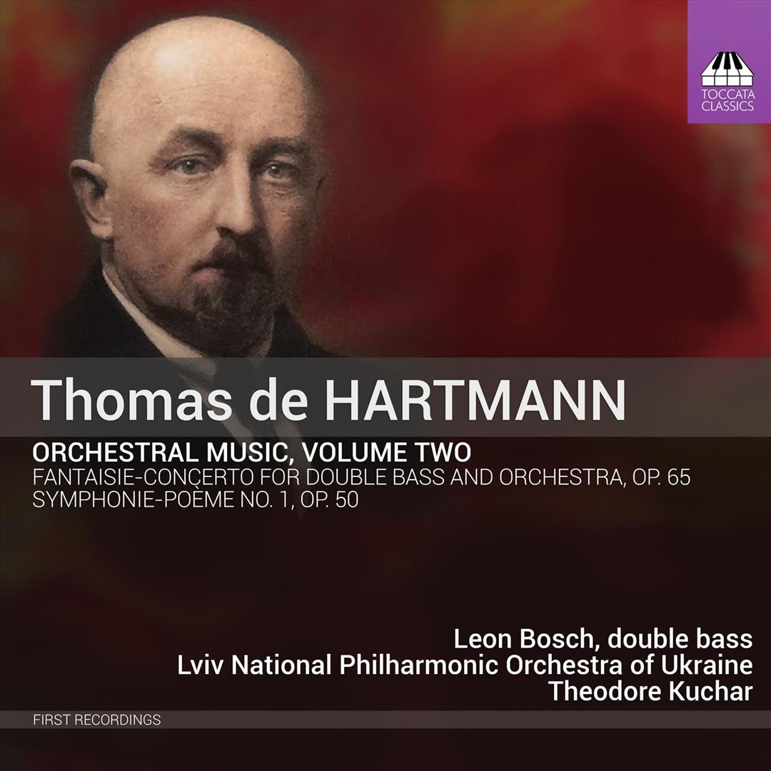 Thomas de Hartmann: Orchestral Music, Vol. 2 cover art