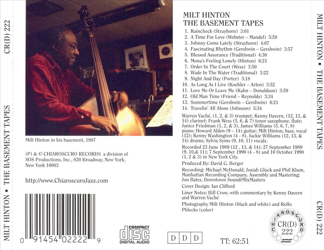 Basement Tapes cover art