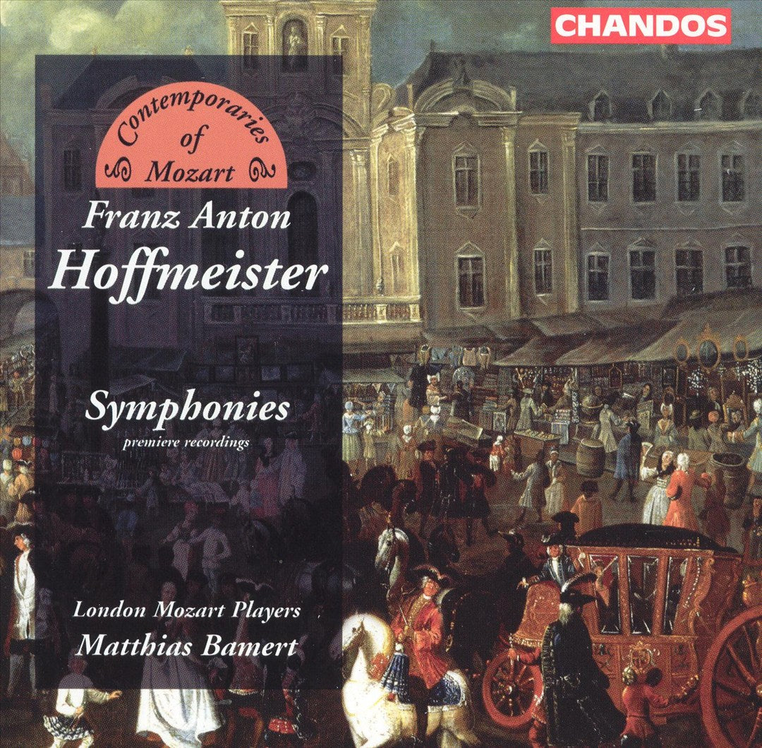 Hoffmeister: Symphonies cover art